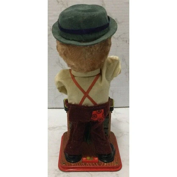 ROSKO CHARLIE WEAVER #0650 BATTERY POWERED BARTENDER 1962 non-working - Picture 5 of 10